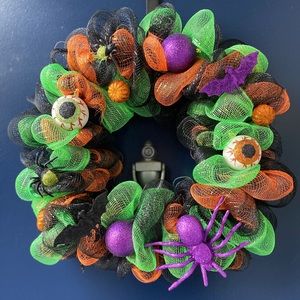 Handmade Halloween Wreath